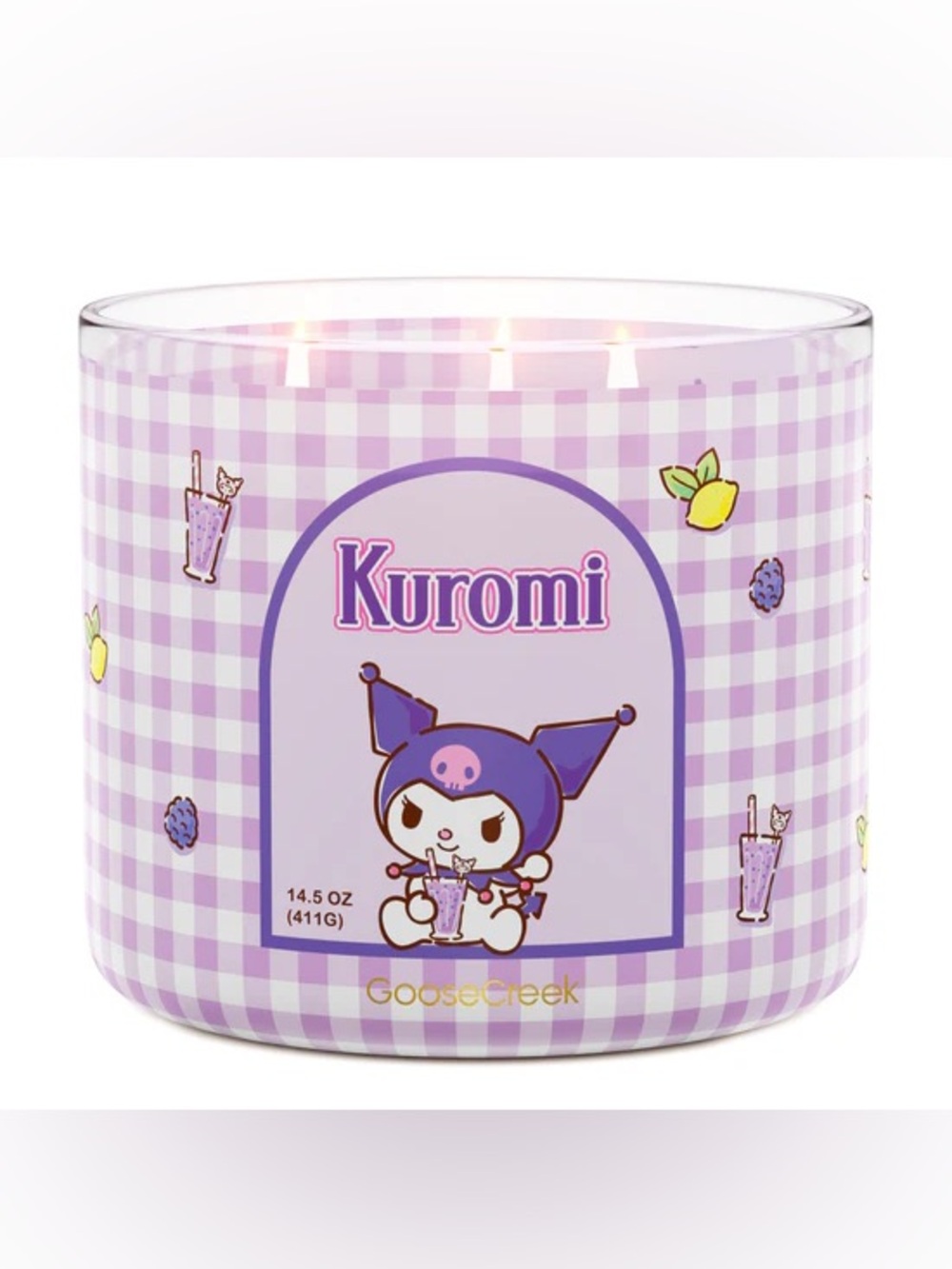 GooseCreek x Hello Kitty And Friends Kuromi Hello Kitty 3-Wick Candle
